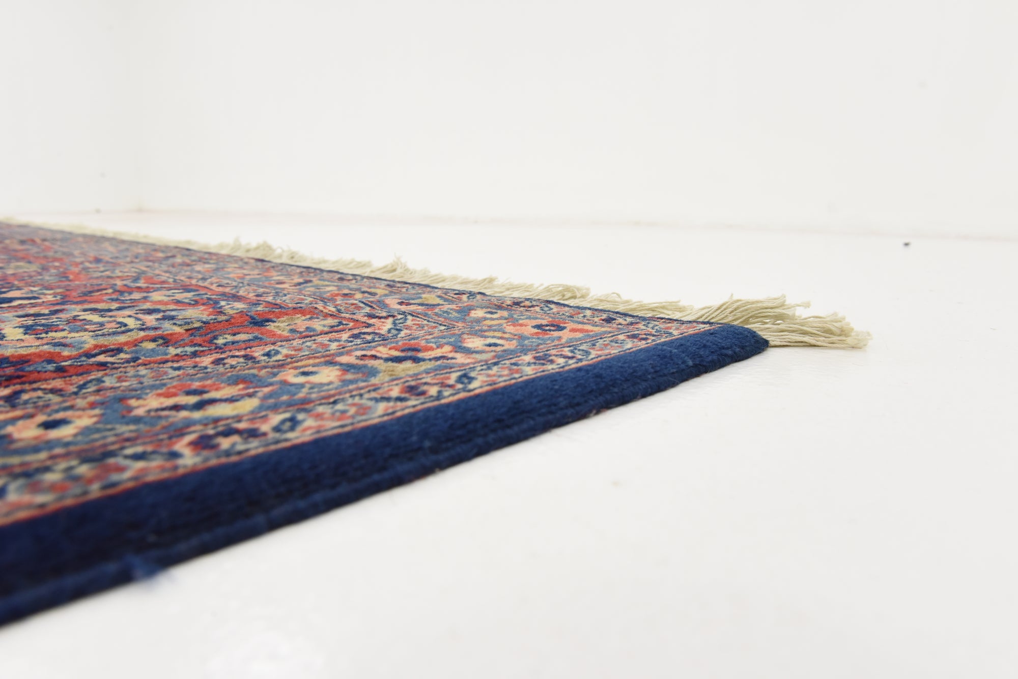 9' x 12' 1 Hand Knotted Kashan Persian Wool Rug