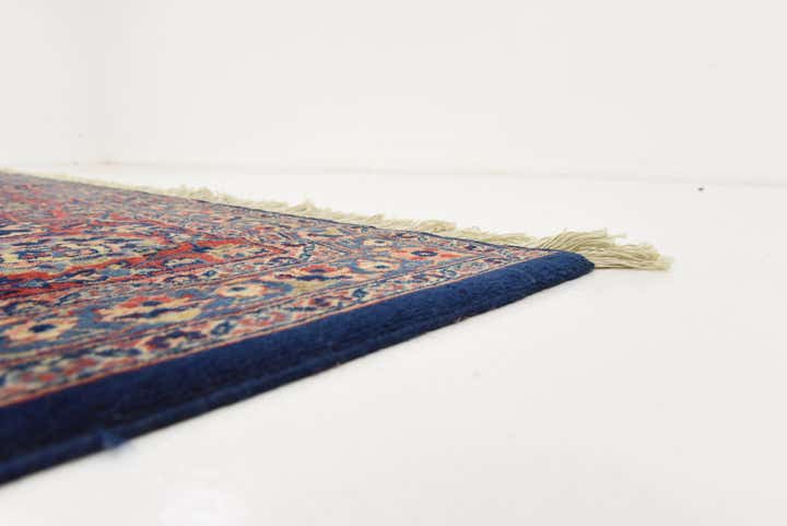 9' x 12' 1 Hand Knotted Kashan Persian Wool Rug