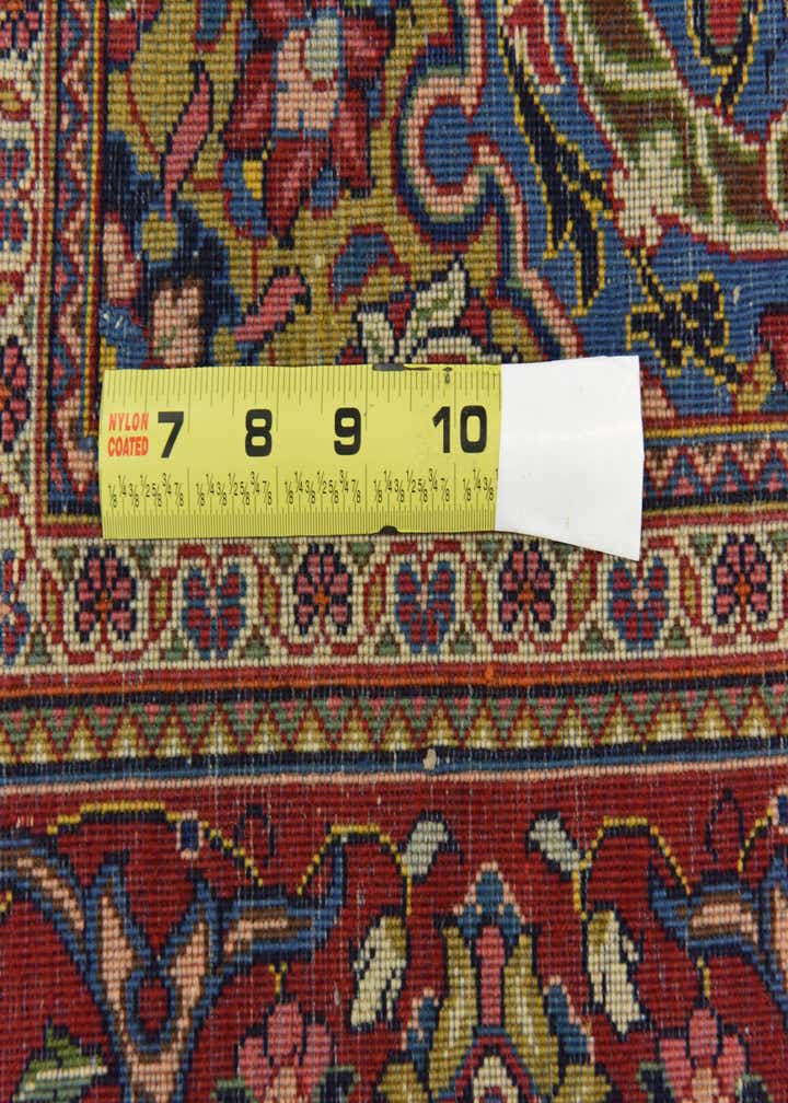 4' 4 x 7' 2 Hand Knotted Kashan Persian Wool Rug