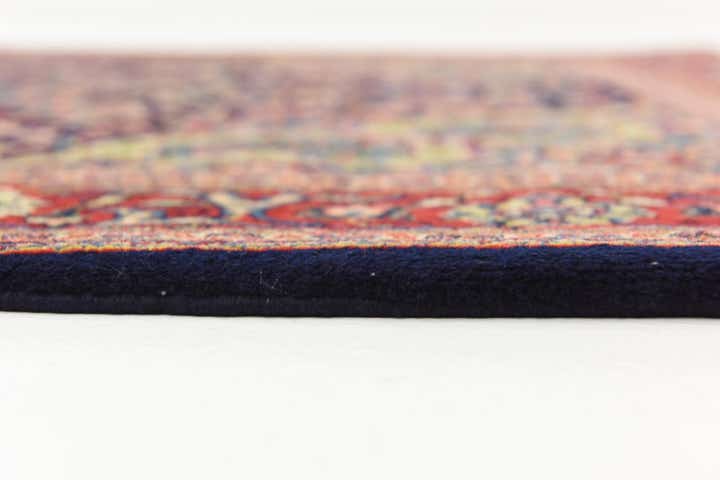 4' 4 x 7' 2 Hand Knotted Kashan Persian Wool Rug