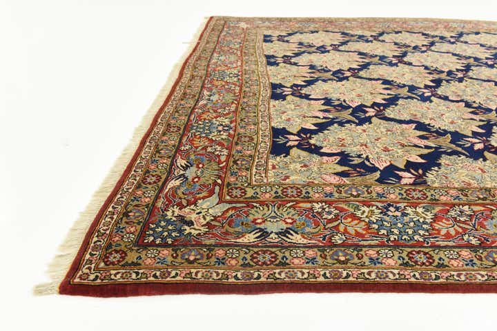 215cm x 325cm Handgeknüpft Kashan Persisch Teppich