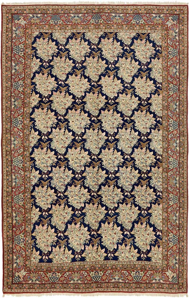 215cm x 325cm Handgeknüpft Kashan Persisch Teppich