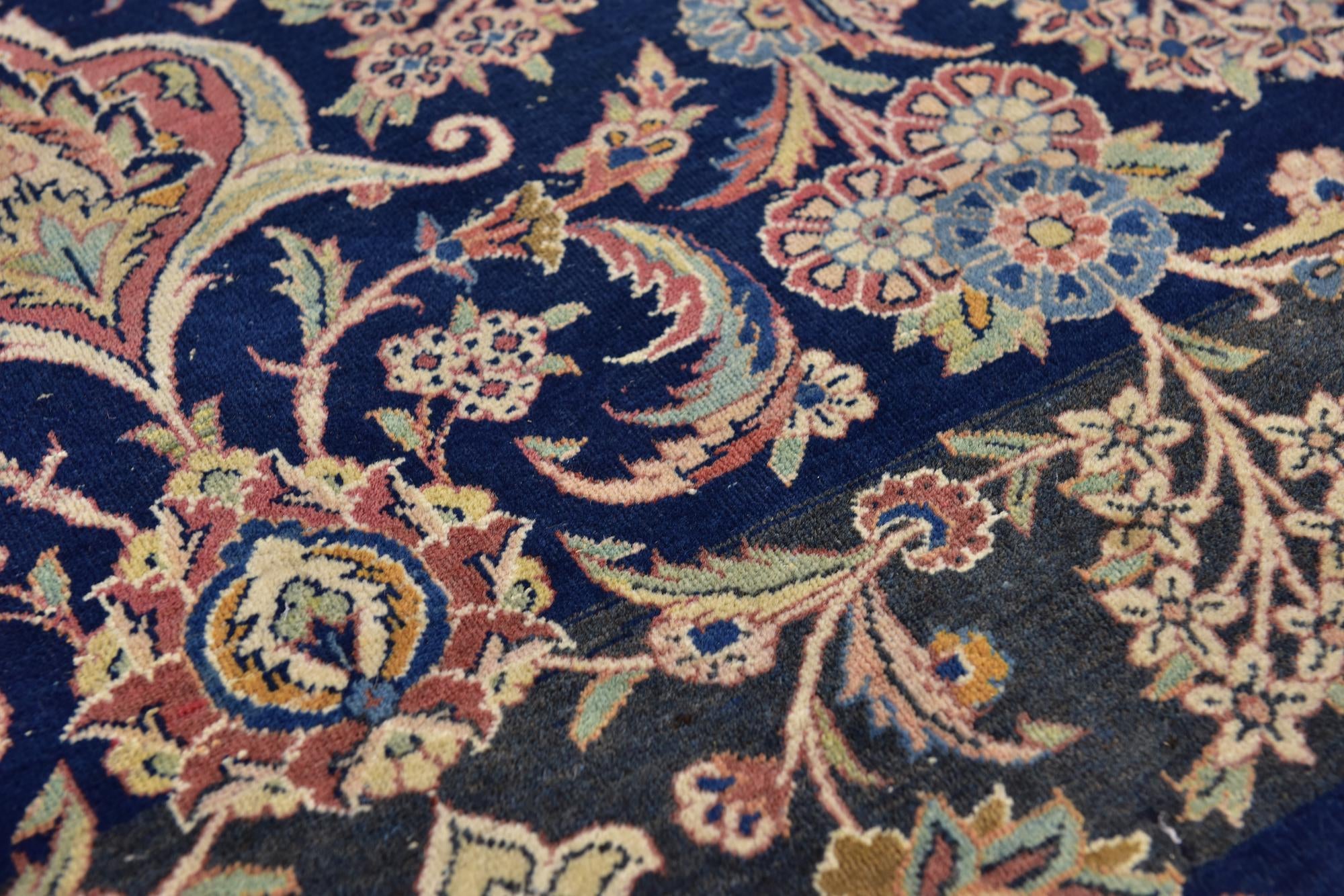235cm x 355cm anudado a mano Kashan Alfombra Persa