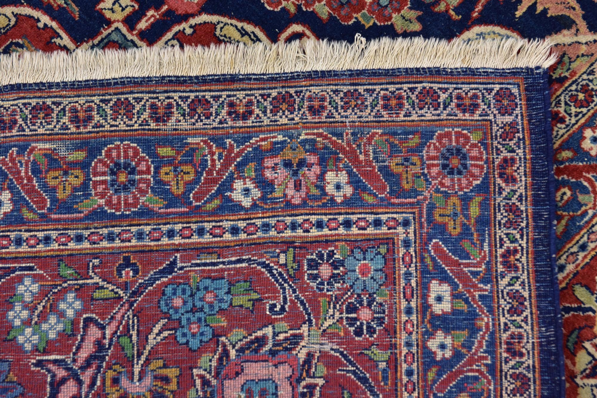 235cm x 355cm anudado a mano Kashan Alfombra Persa
