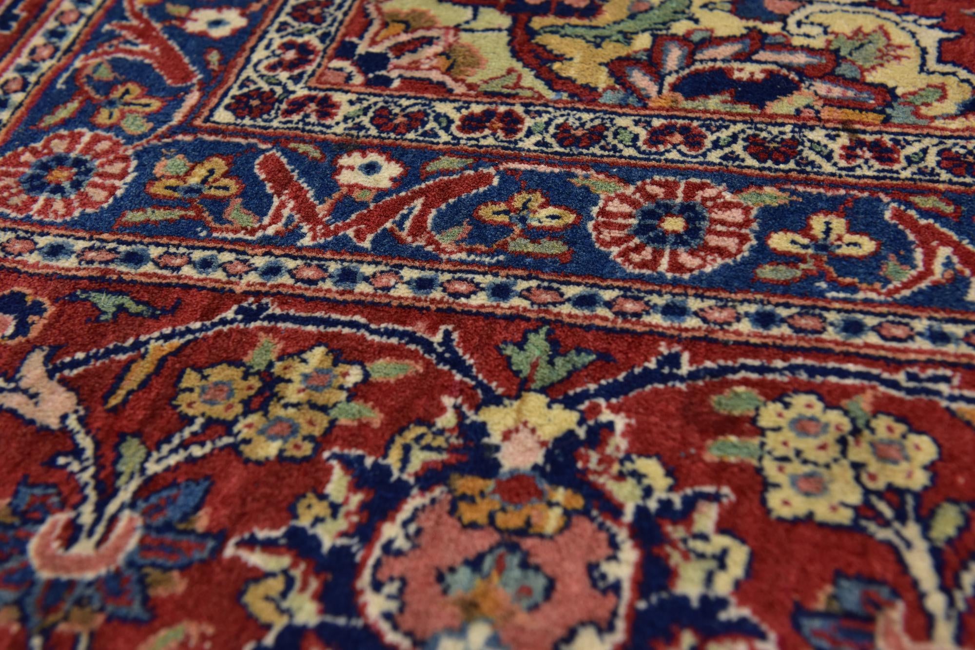 235cm x 355cm anudado a mano Kashan Alfombra Persa