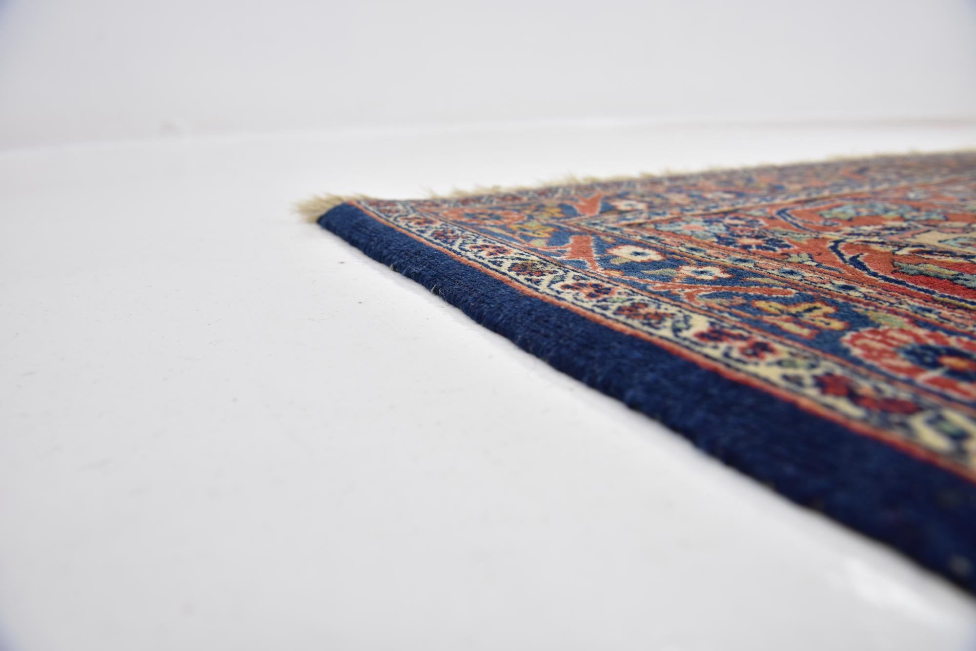 235cm x 355cm anudado a mano Kashan Alfombra Persa