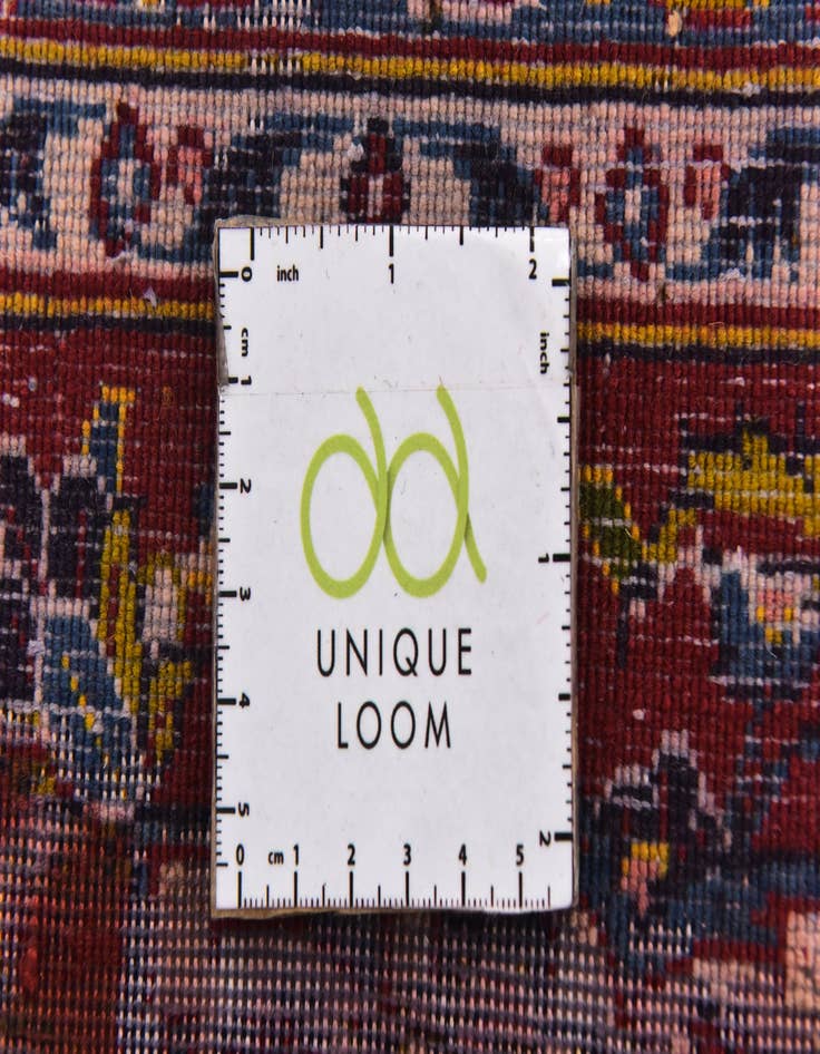 Detail image of 8' 5 x 13' 2 Hand Knotted Kashan Persian Wool Rug