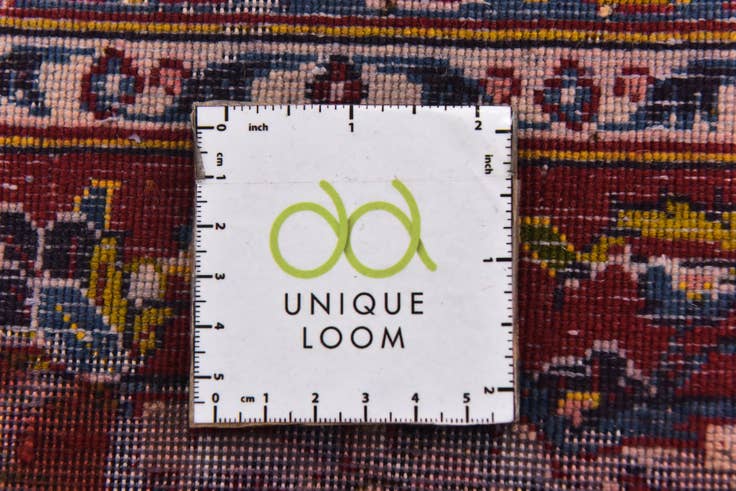 Detail image of 8' 5 x 13' 2 Hand Knotted Kashan Persian Wool Rug