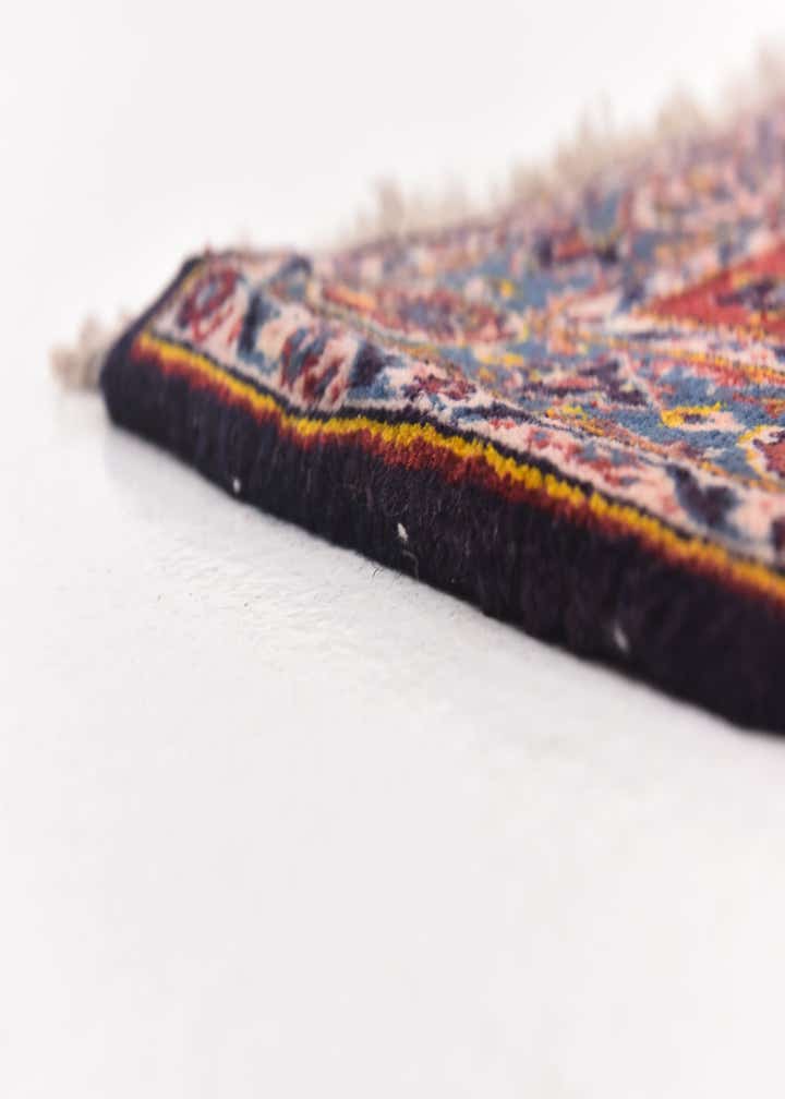 8' 5 x 13' 2 Hand Knotted Kashan Persian Wool Rug