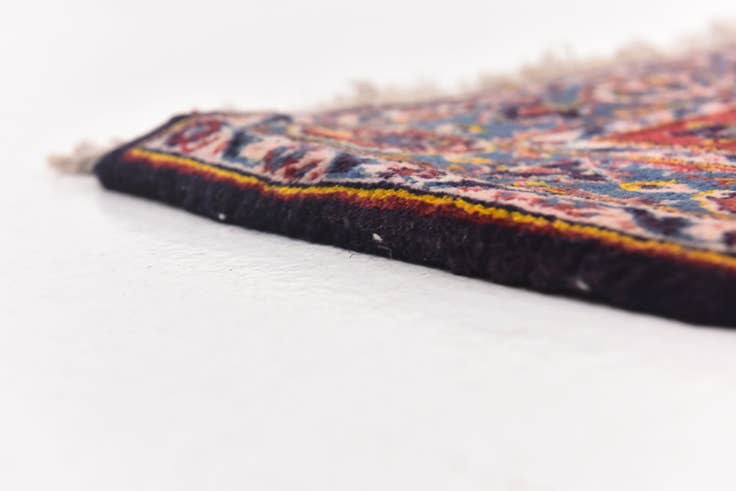 Detail image of 8' 5 x 13' 2 Hand Knotted Kashan Persian Wool Rug