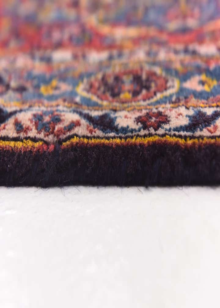 8' 5 x 13' 2 Hand Knotted Kashan Persian Wool Rug