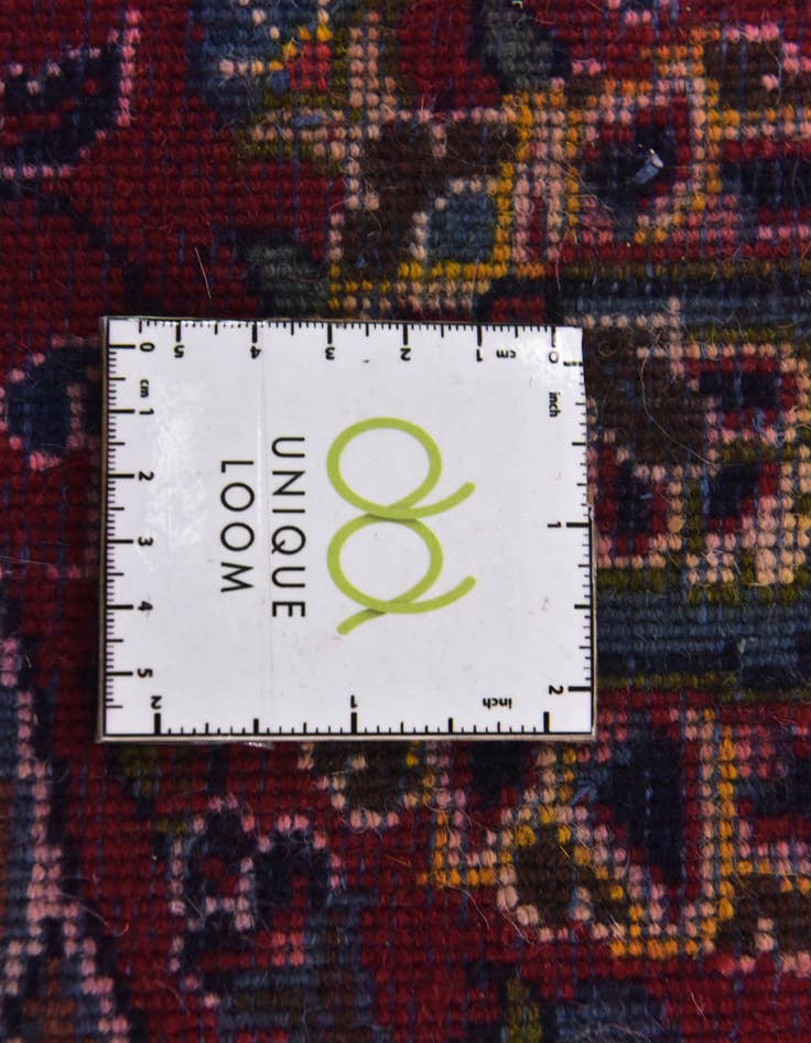 Detail image of 9' 9 x 12' 9 Hand Knotted Kashan Persian Wool Rug