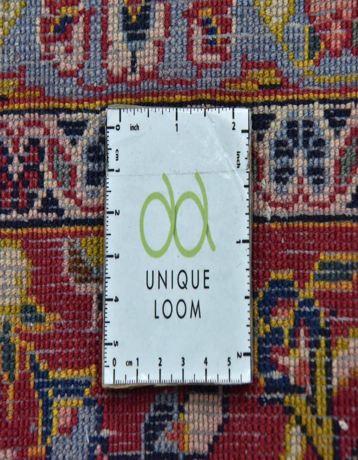 Detail image of 9' 9 x 13' 6  Hand Knotted Kashan Persian Wool Rug