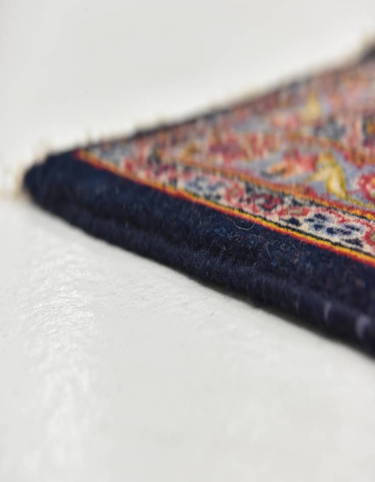 Detail image of 9' 9 x 13' 6  Hand Knotted Kashan Persian Wool Rug