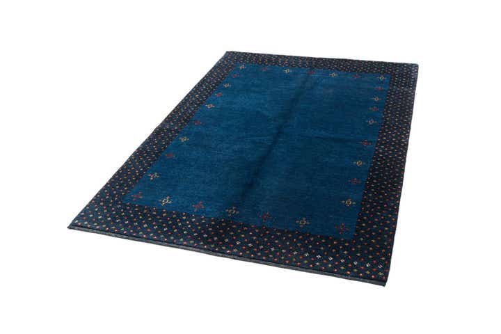 4' 8 x 6' 8 Hand Knotted Kashkuli Gabbeh Wool Rug