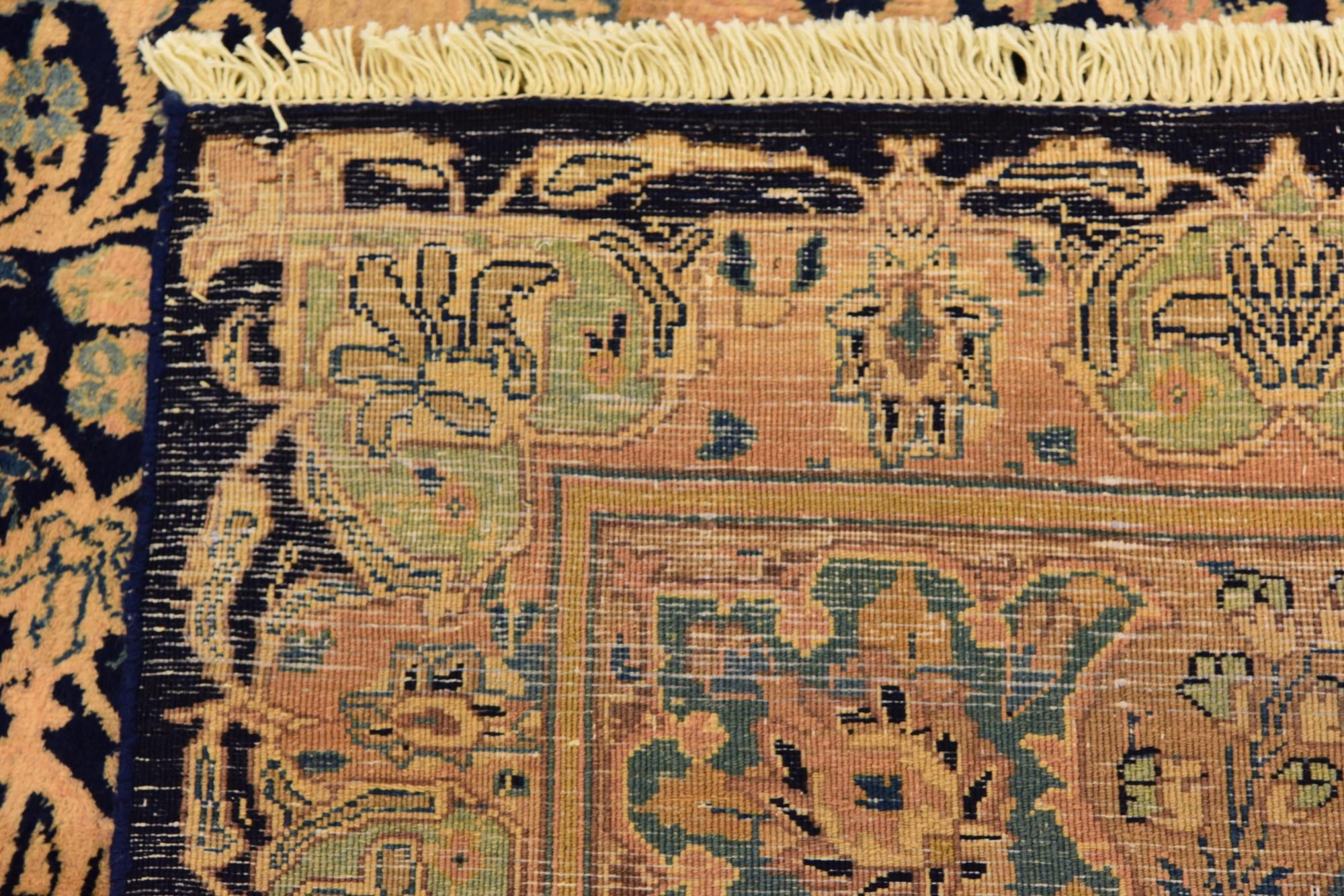 9' 10 x 12' 8 Hand Knotted Kashmar Persian Wool Rug