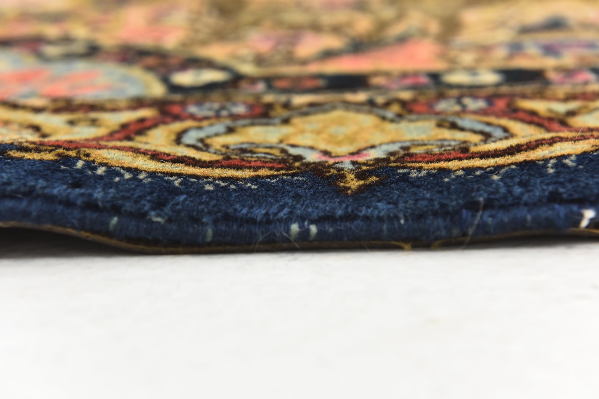 9' 8 x 12' 2 Hand Knotted Kashmar Persian Wool Rug