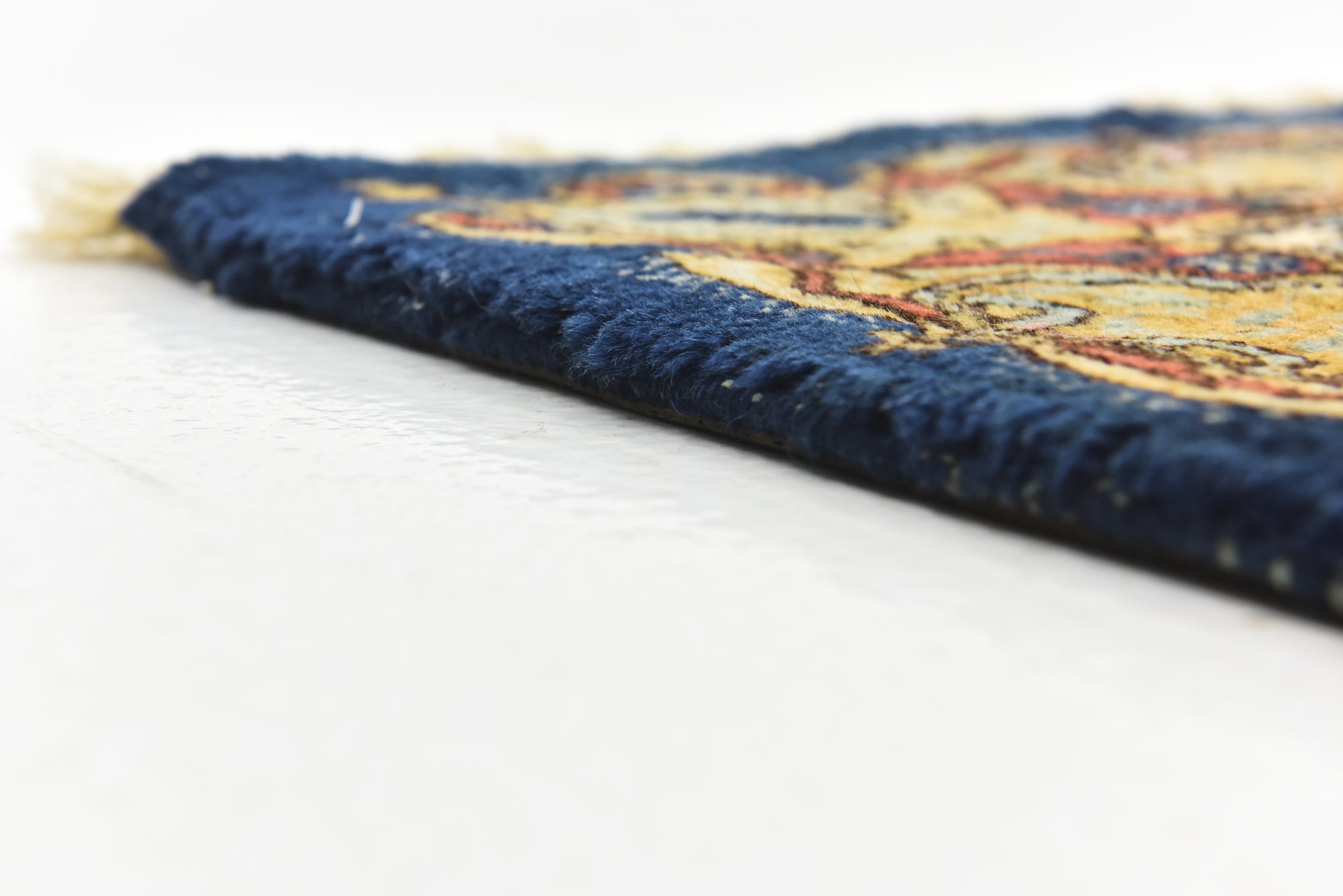 9' 8 x 12' 2 Hand Knotted Kashmar Persian Wool Rug