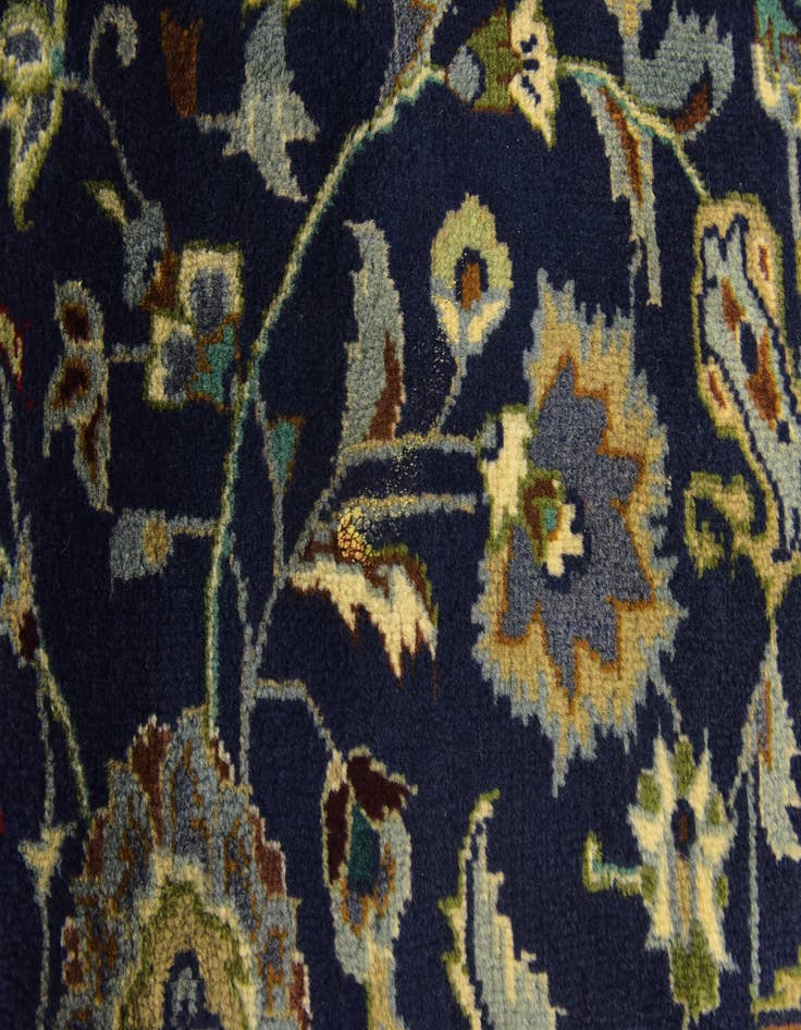 Detail image of 9' 10 x 12' 6 Hand Knotted Kashmar Persian Wool Rug