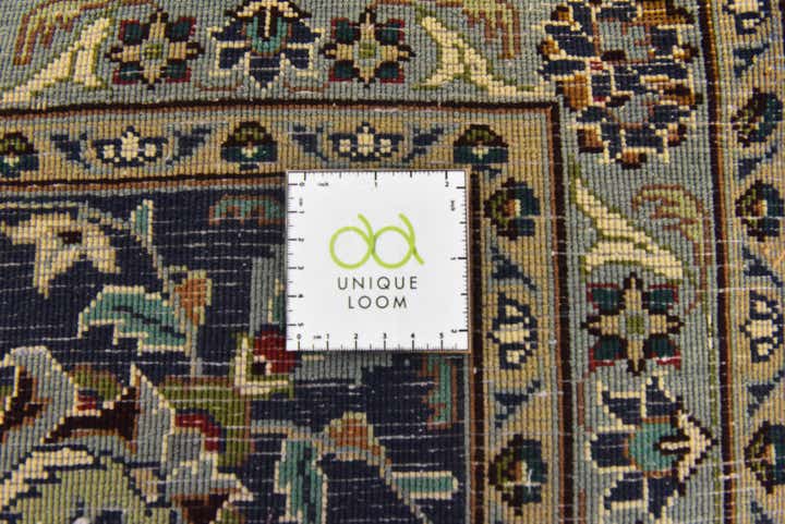 9' 10 x 12' 6 Hand Knotted Kashmar Persian Wool Rug