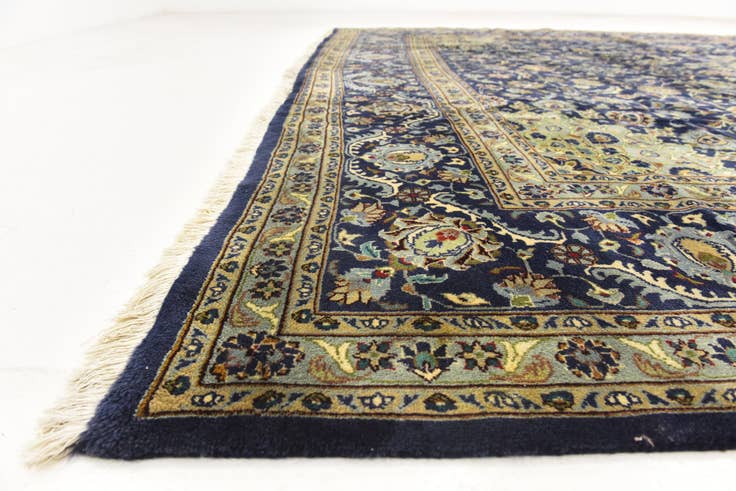 Detail image of 9' 10 x 12' 6 Hand Knotted Kashmar Persian Wool Rug