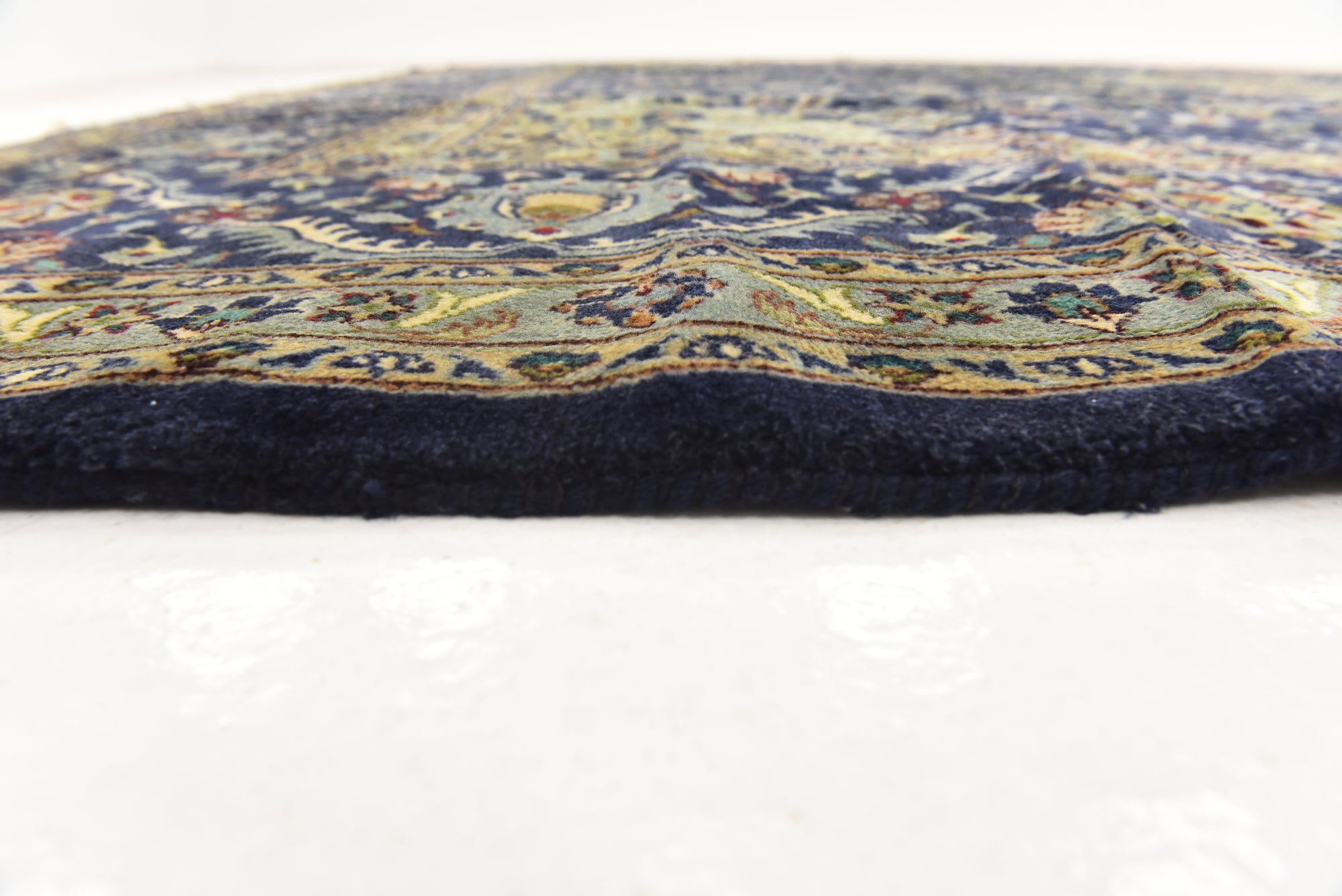 9' 10 x 12' 6 Hand Knotted Kashmar Persian Wool Rug