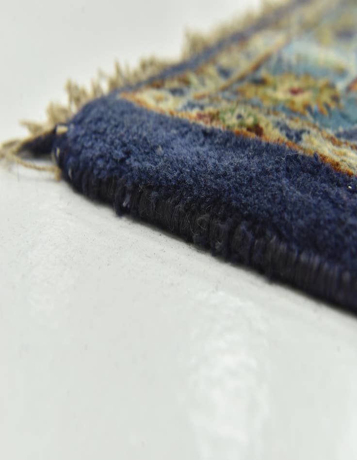 Detail image of 9' 10 x 12' 10 Hand Knotted Kashmar Persian Wool Rug