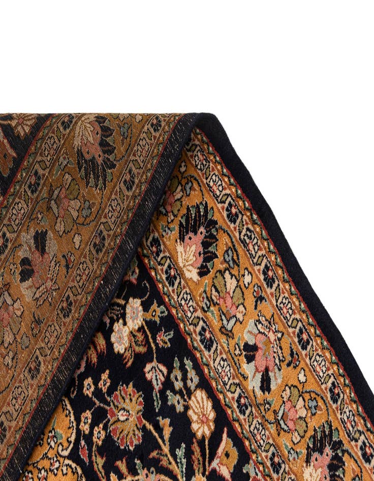 Detail image of 4' 4 x 6' 7  Hand Knotted Kashmir Oriental Wool Rug