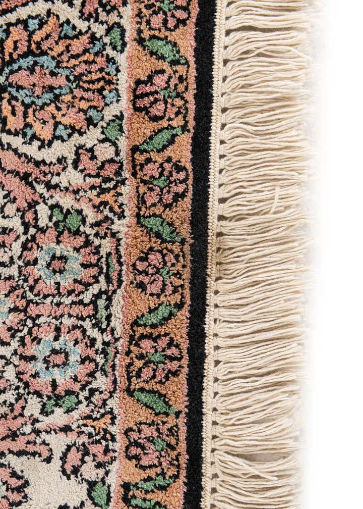 2' 11 x 5' Hand Knotted Kashmir Oriental Wool Rug
