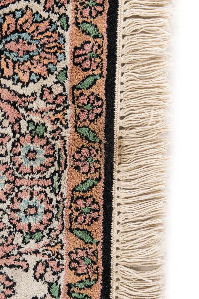 2' 11 x 5' Hand Knotted Kashmir Oriental Wool Rug