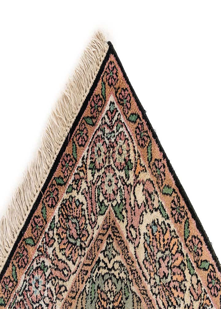 2' 11 x 5' Hand Knotted Kashmir Oriental Wool Rug