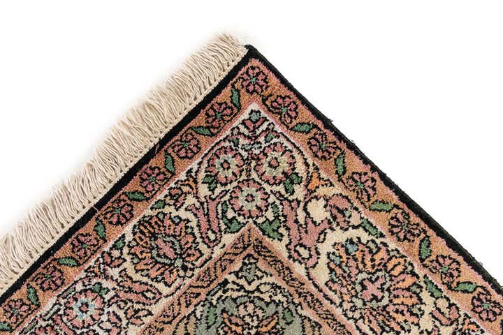 2' 11 x 5' Hand Knotted Kashmir Oriental Wool Rug