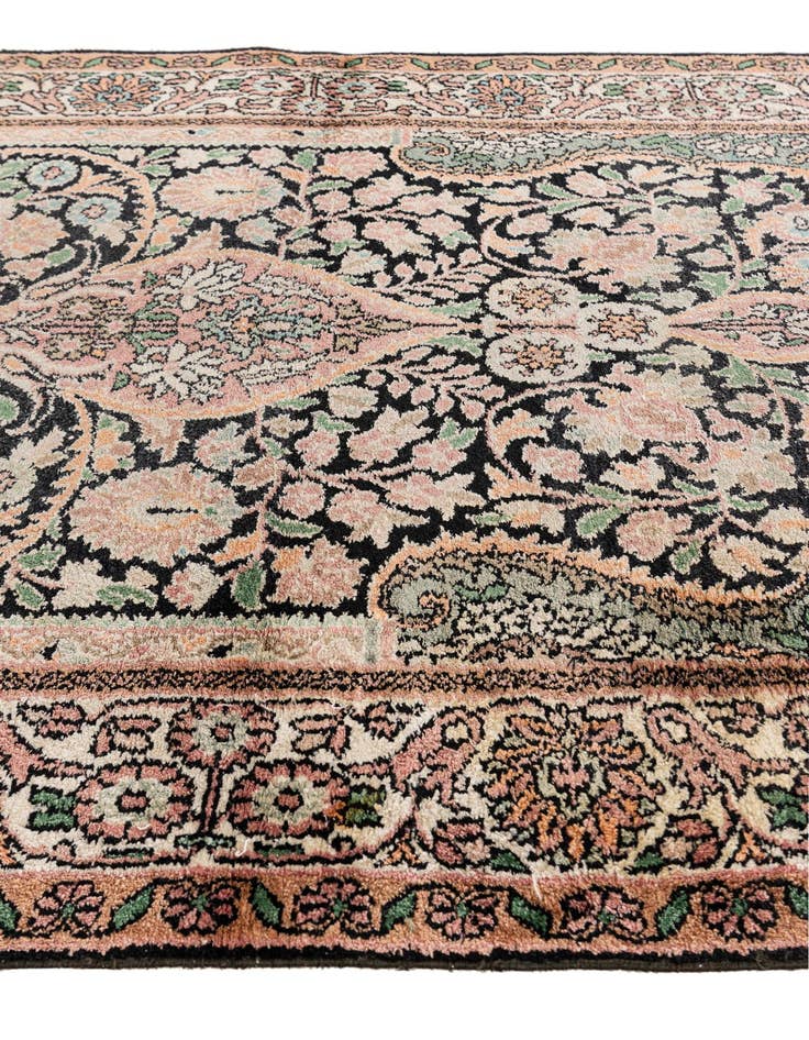 Detail image of 2' 11 x 5' Hand Knotted Kashmir Oriental Wool Rug