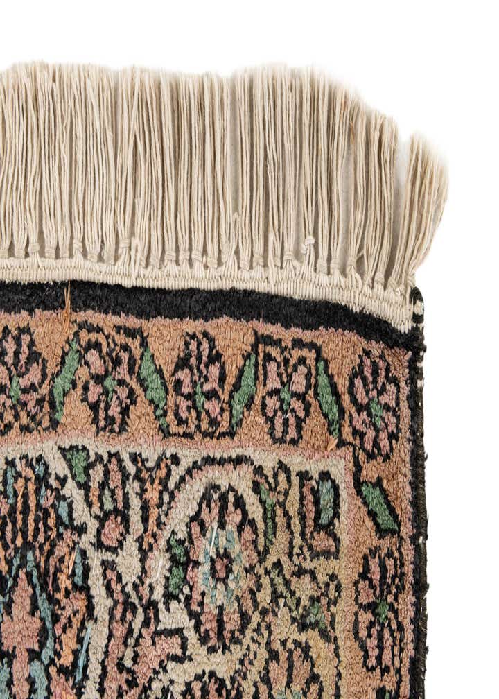 2' 11 x 5' Hand Knotted Kashmir Oriental Wool Rug