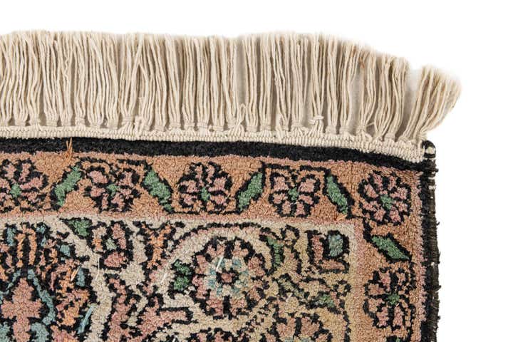 2' 11 x 5' Hand Knotted Kashmir Oriental Wool Rug