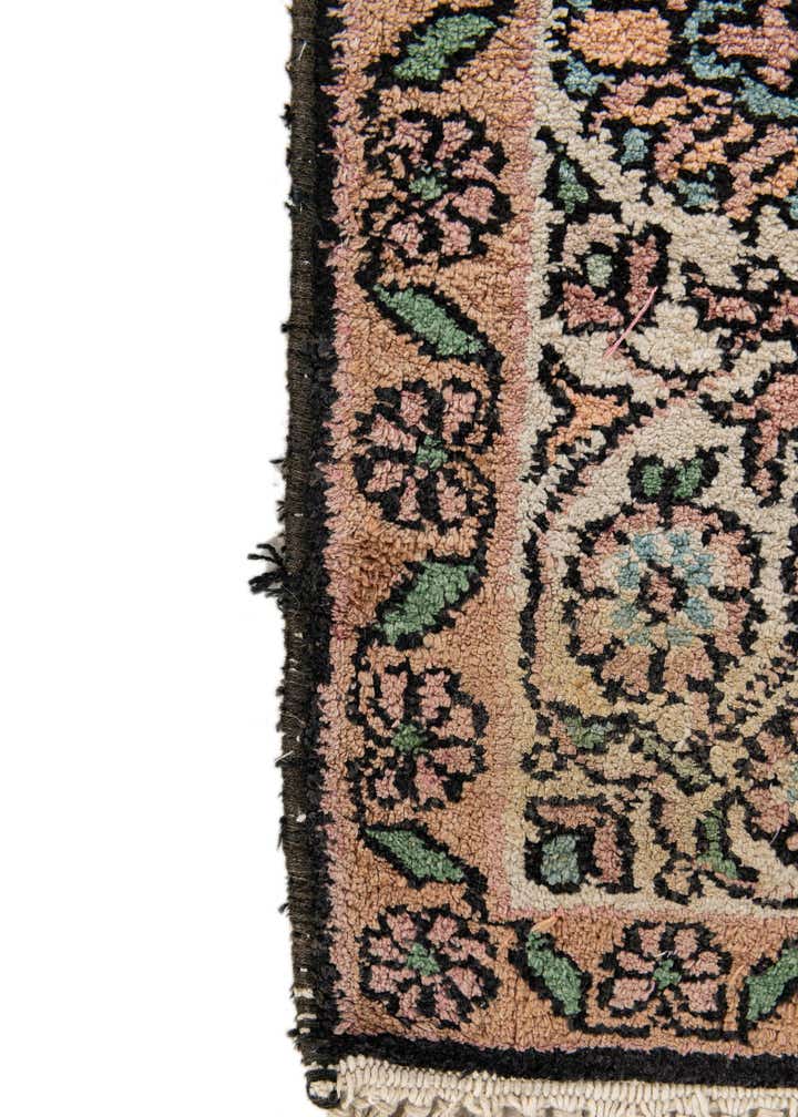 2' 11 x 5' Hand Knotted Kashmir Oriental Wool Rug