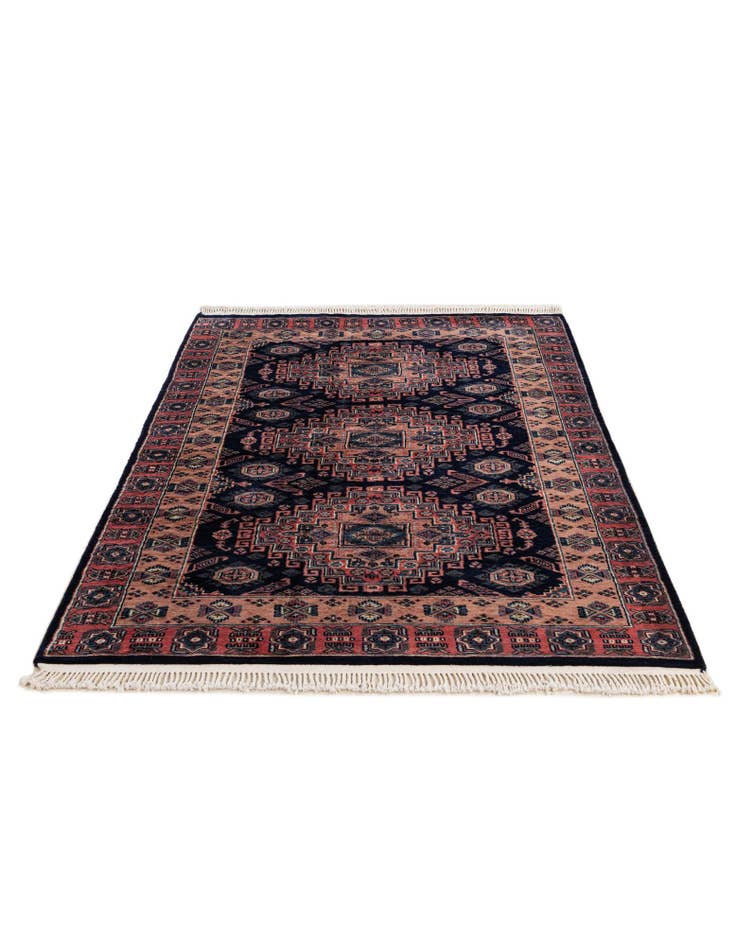 Detail image of 4' 1 x 6' Hand Knotted Kazak Oriental Wool Rug