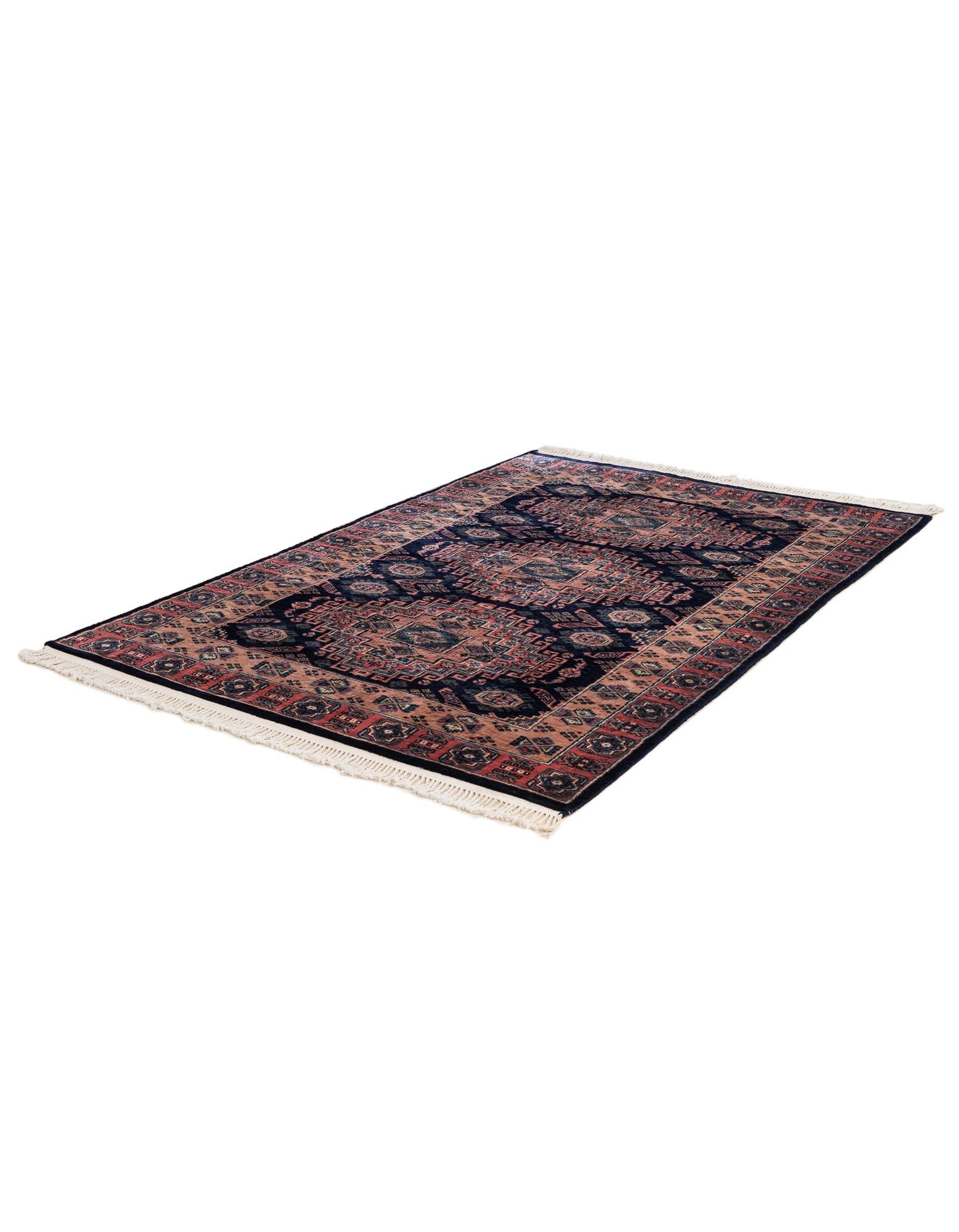 4' 1 x 6' Hand Knotted Kazak Oriental Wool Rug
