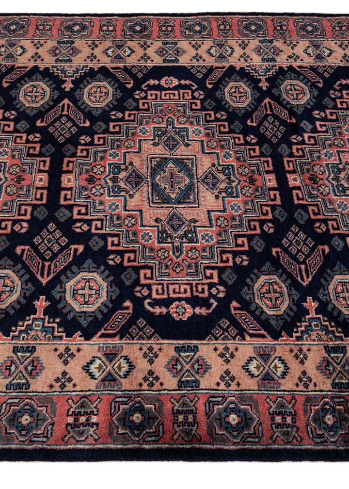4' 1 x 6' Hand Knotted Kazak Oriental Wool Rug