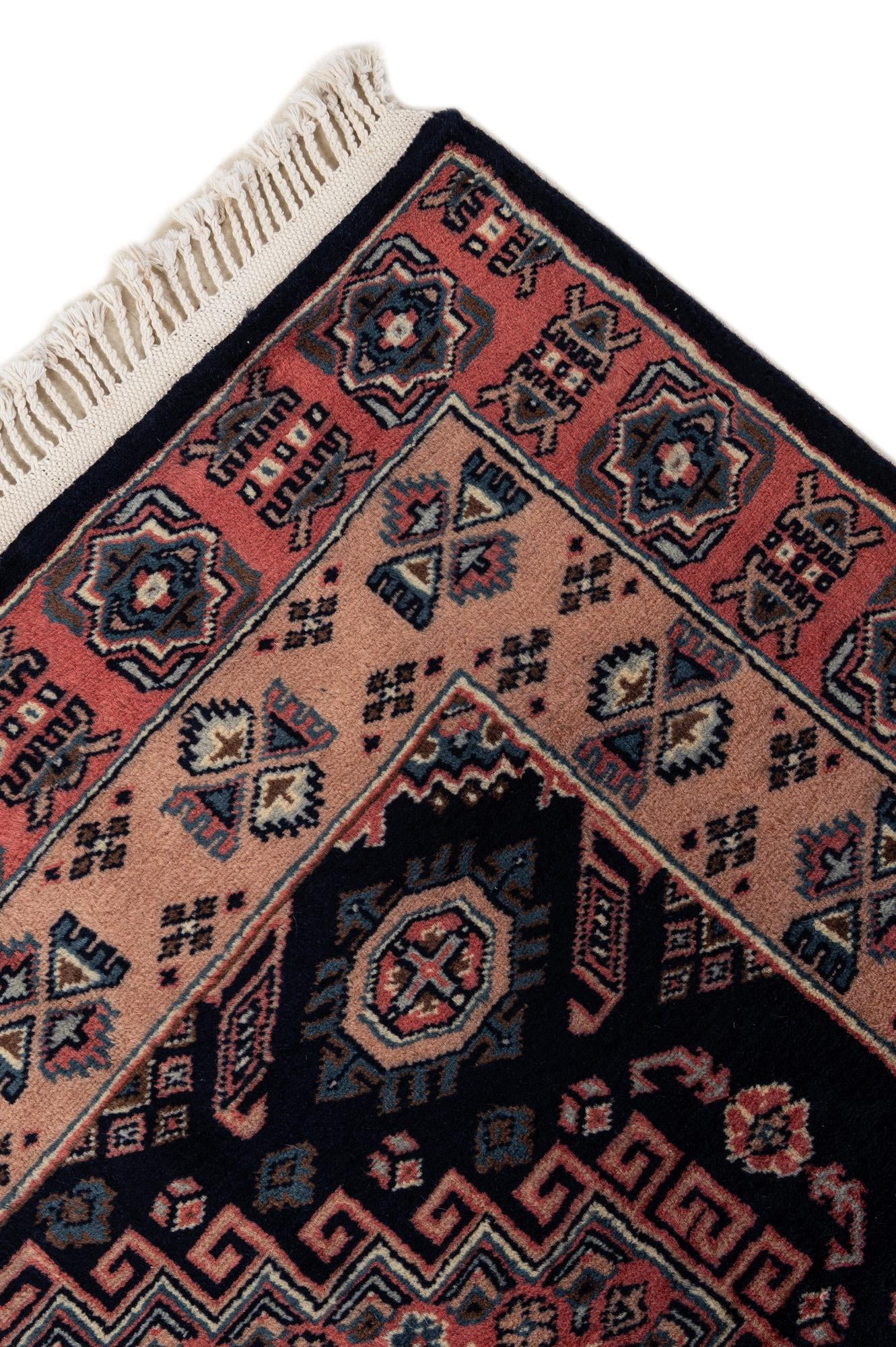 4' 1 x 6' Hand Knotted Kazak Oriental Wool Rug