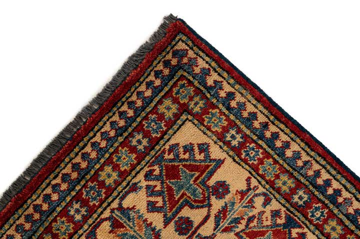 190cm x 270cm Handgeknüpft Kazak Wolle Teppich