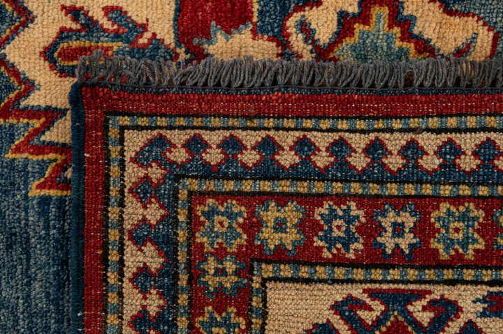 190cm x 270cm Handgeknüpft Kazak Wolle Teppich