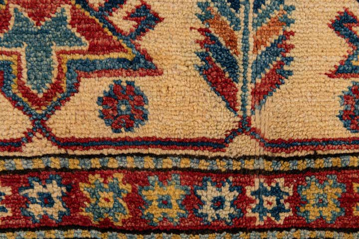 190cm x 270cm Handgeknüpft Kazak Wolle Teppich