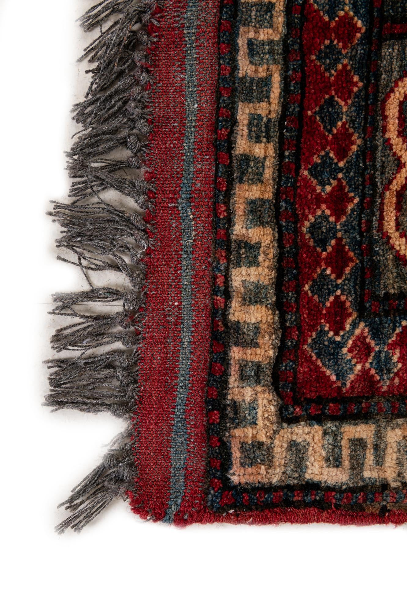 5' x 6' 11 Hand Knotted Kazak Wool Rug