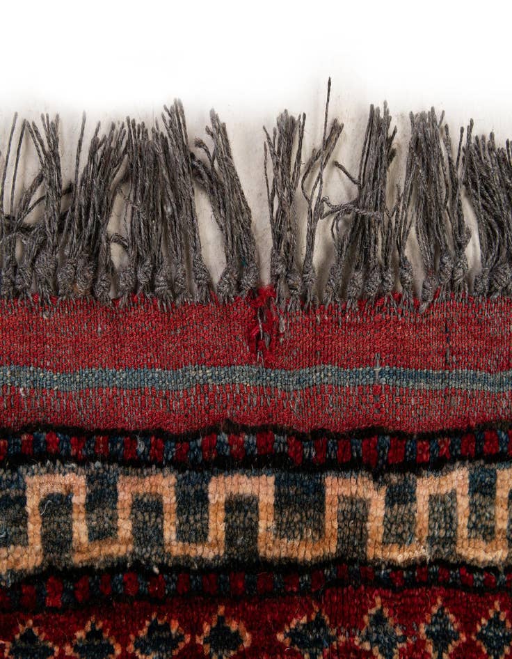 Detail image of 5' x 6' 11  Hand Knotted Kazak Wool Rug