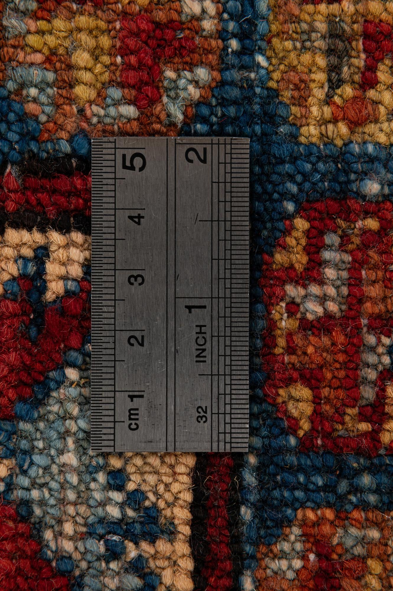 4' 1 x 5' 8 Hand Knotted Kazak Wool Rug