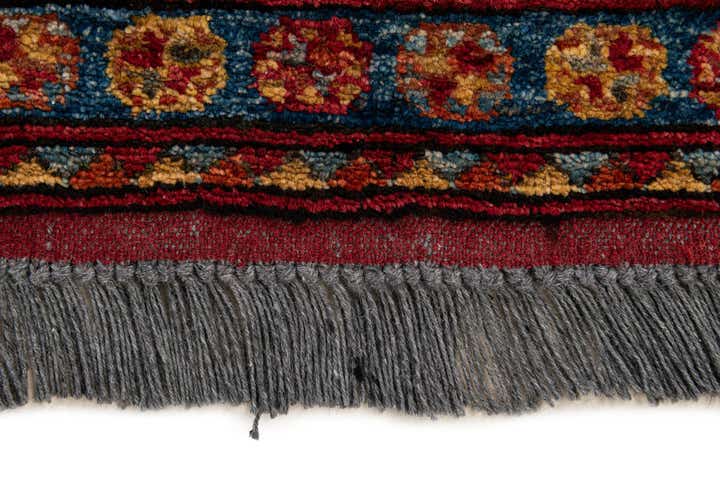 4' 1 x 5' 8 Hand Knotted Kazak Wool Rug