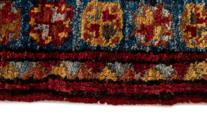 4' 1 x 5' 8 Hand Knotted Kazak Wool Rug