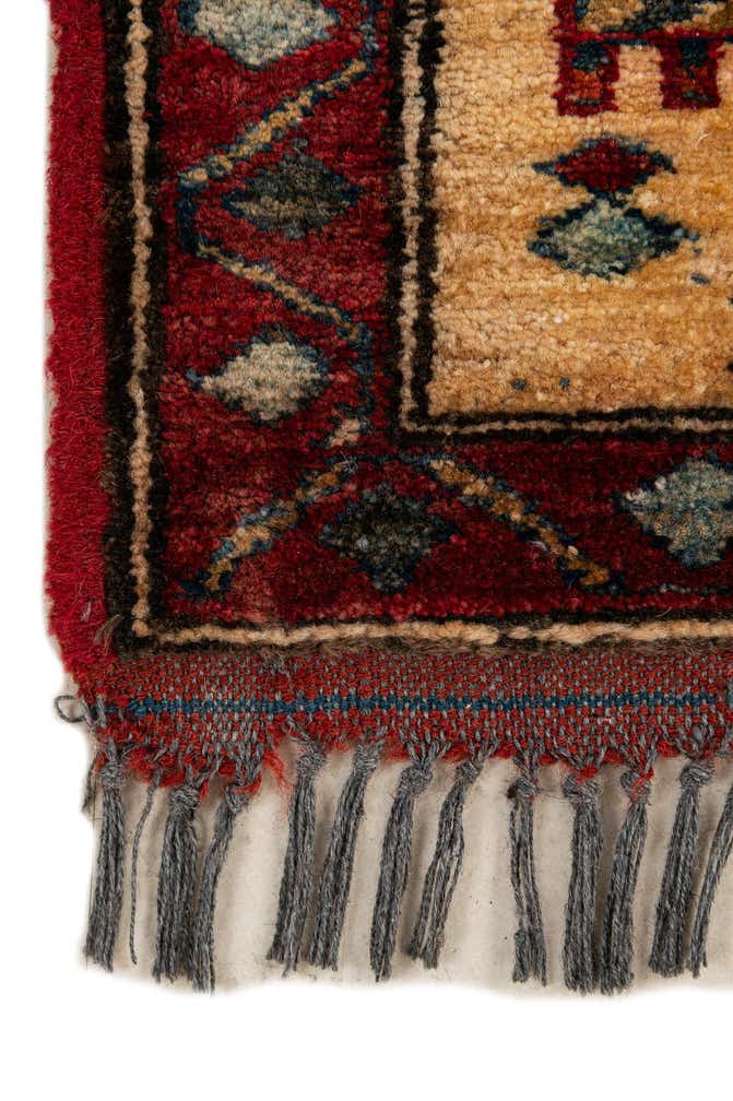 5' x 6' 9 Hand Knotted Kazak Wool Rug