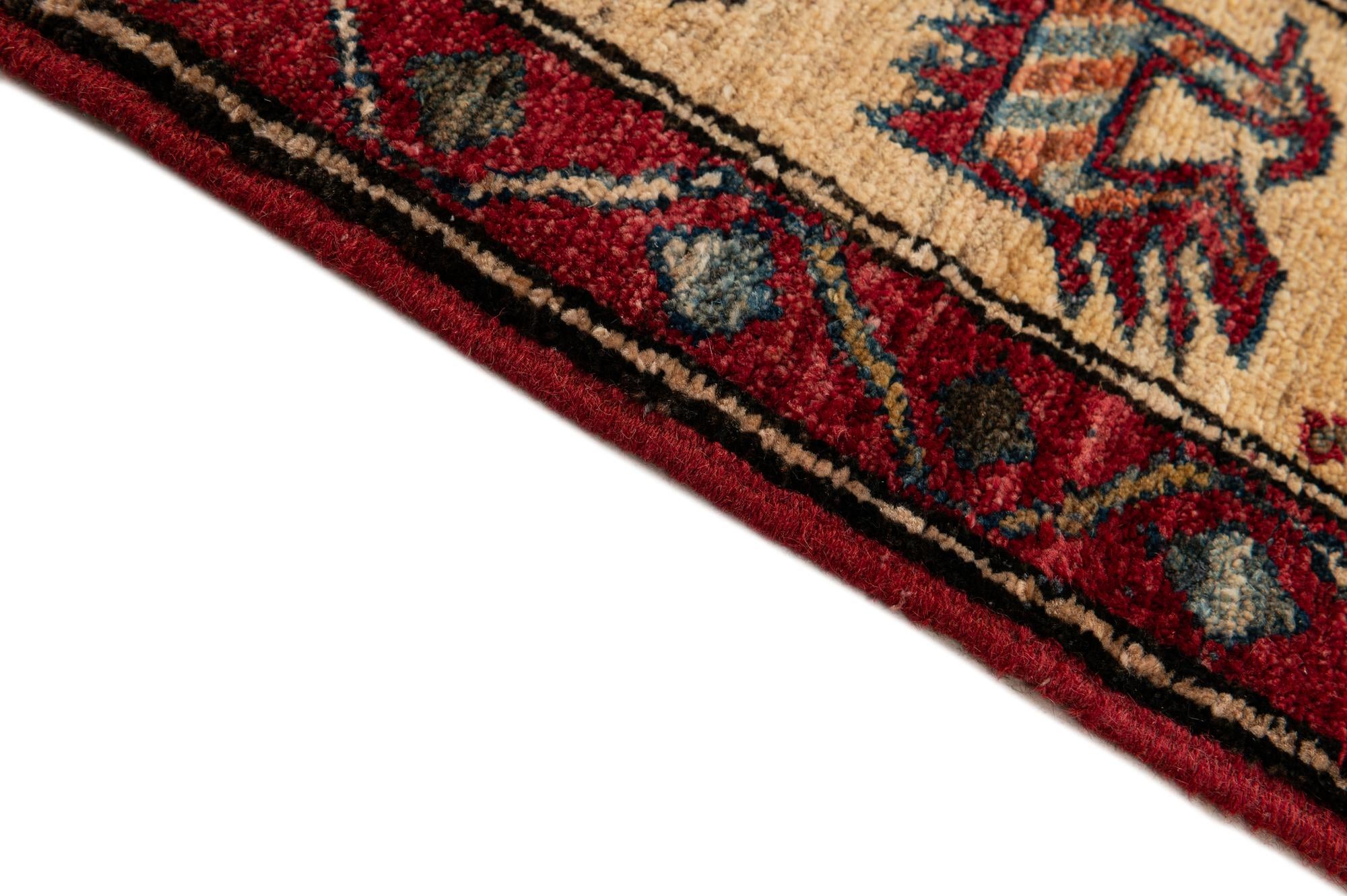 5' x 6' 9 Hand Knotted Kazak Wool Rug